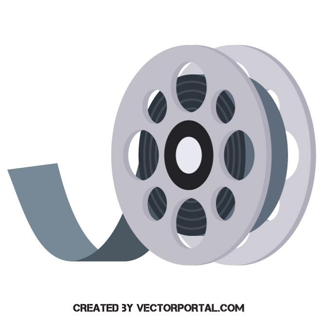 Film Roll Vector Icon 660x660 Film Roll Vector Icon
