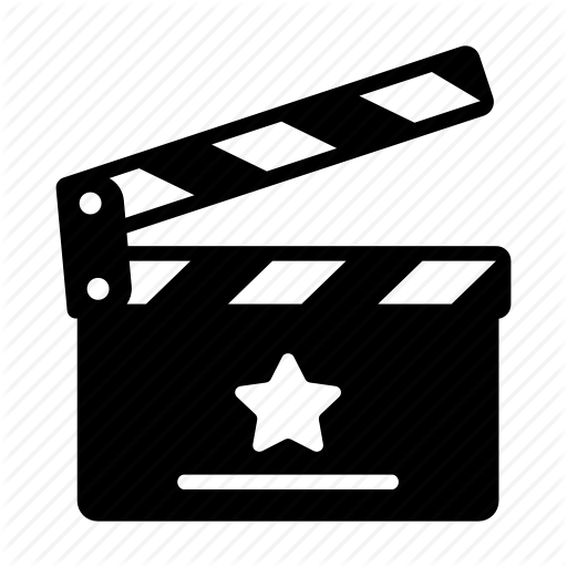 512x512 Director, Film Set, Movie Production, Shooting, Slate Icon