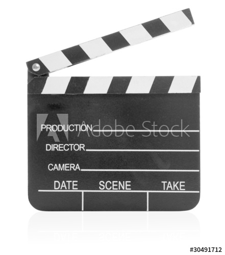 441x500 Film Slate Icon