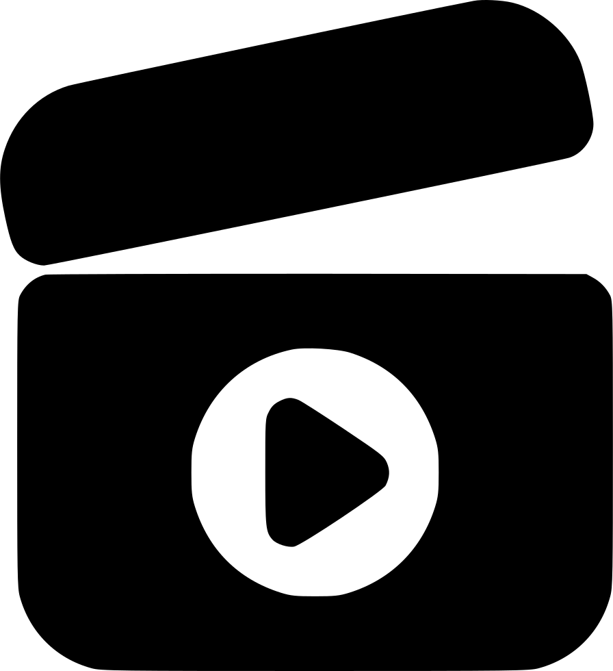 896x980 Film Slate Png Icon Free Download