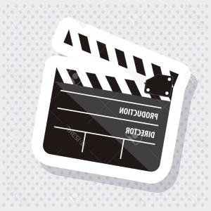 300x300 Royalty Free Stock Images Film Slate Clapboard Image Hoodamathrun