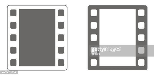 589x293 Film Strip Icon Premium Clipart