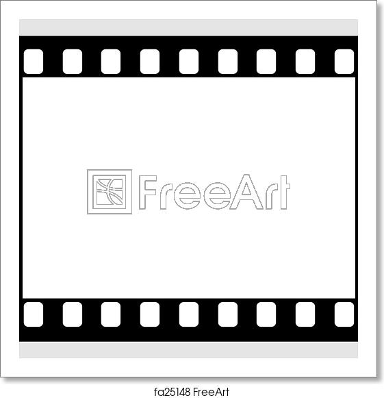 561x581 Free Art Print Of Film Strip Film Strip Icon