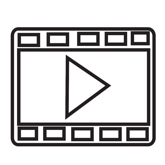 640x640 Video Icon Film Strip Icon