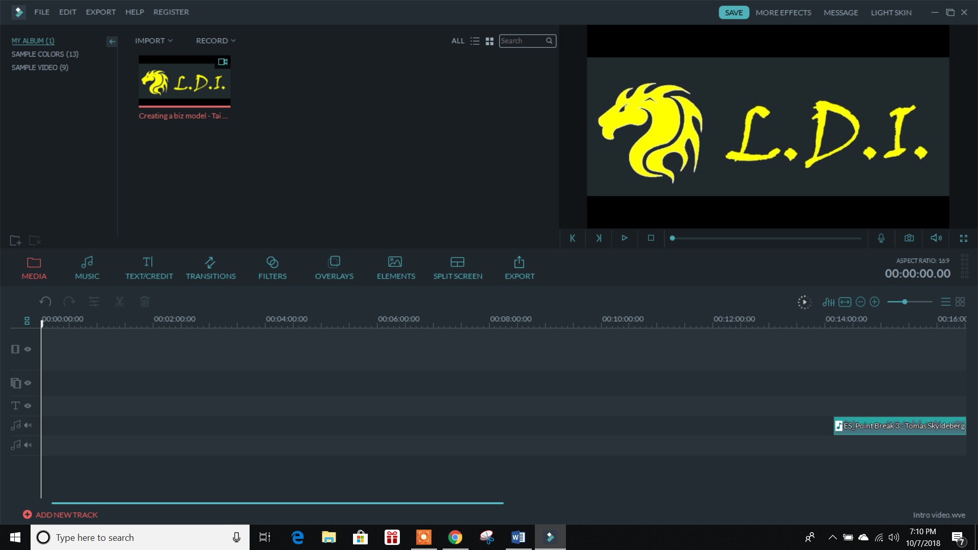 1920x1080 Filmora Video Editing Tutorial Vid Studio Creations
