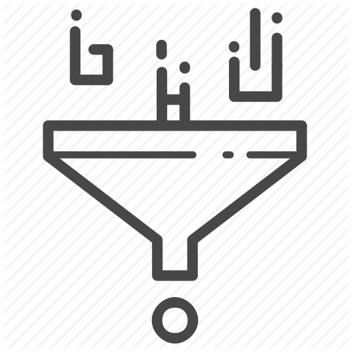 512x512 Analysis, Analyze, Data, Filter, Filtering Icon