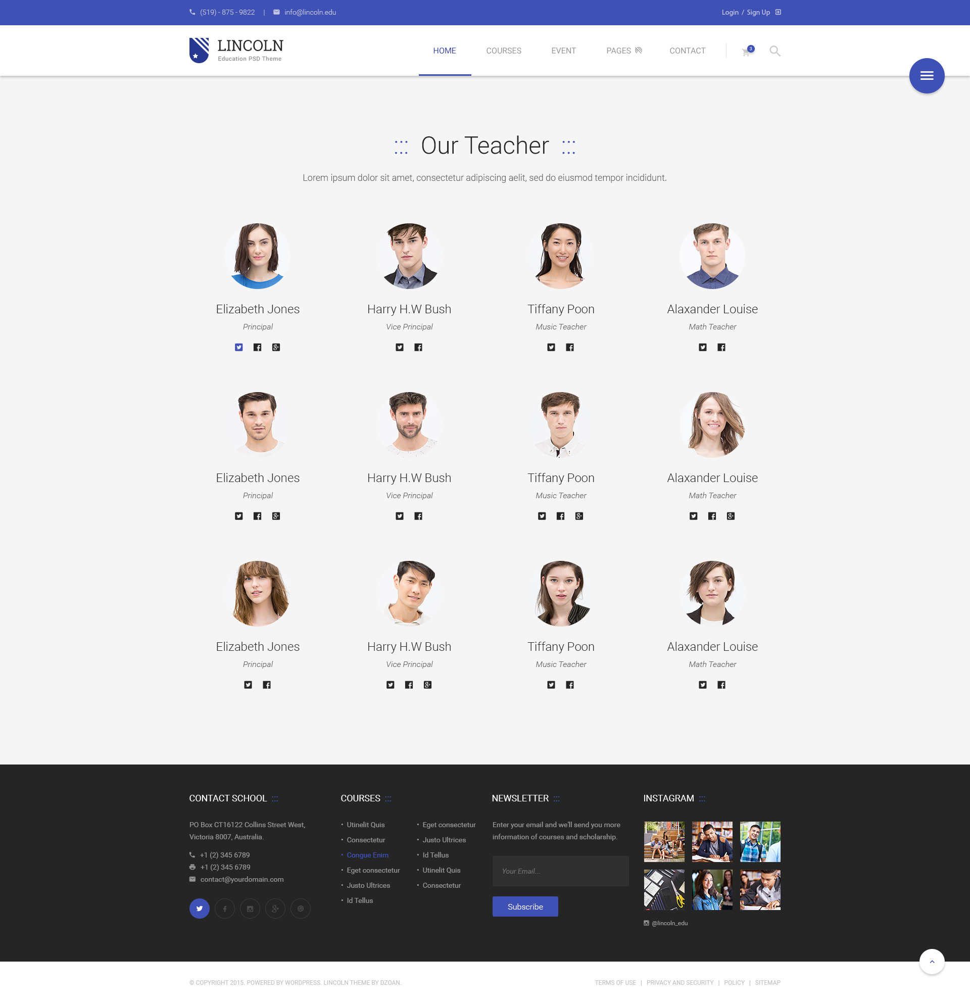 1920x1983 Lincoln Educational Material Design Theme
