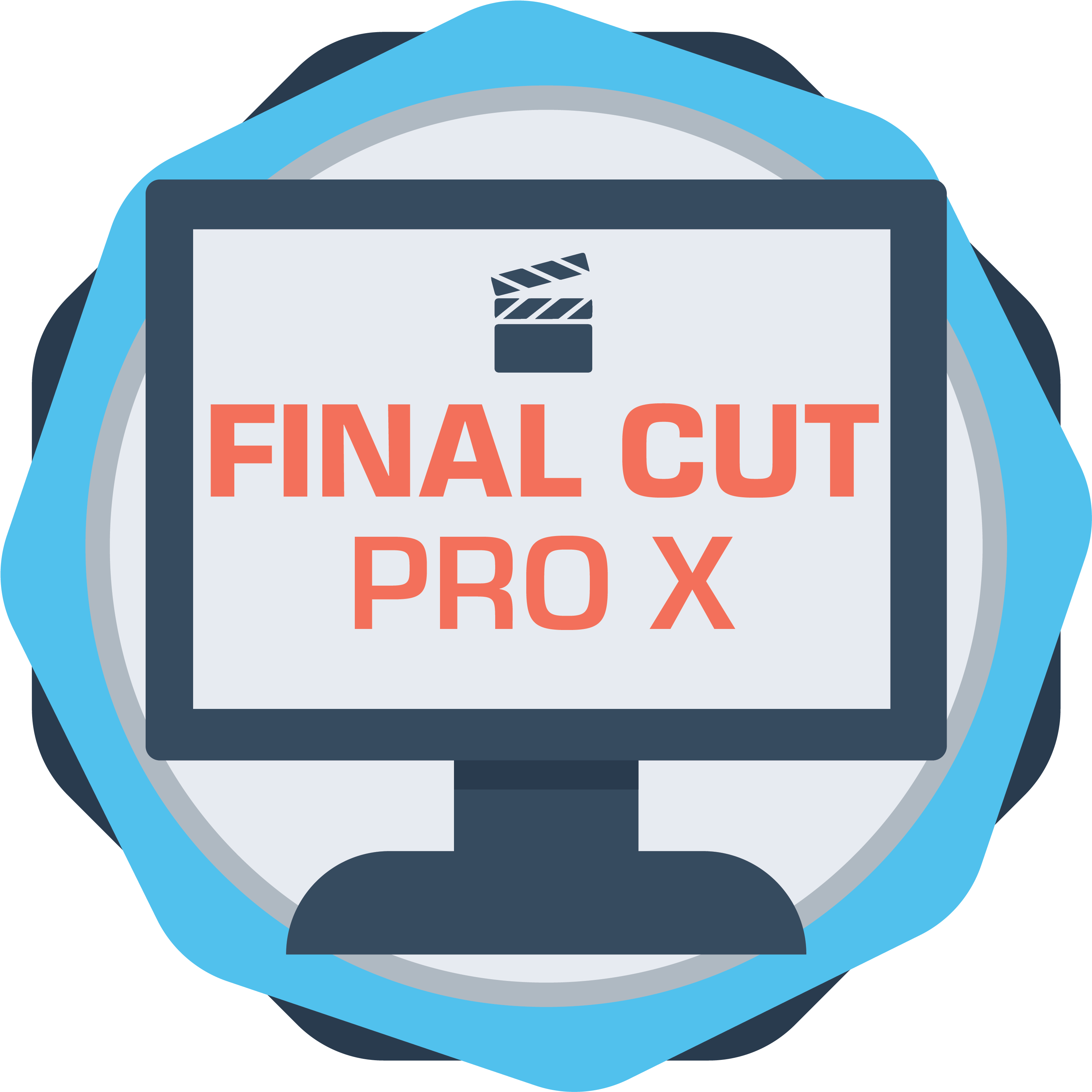 free final cut pro logo animation