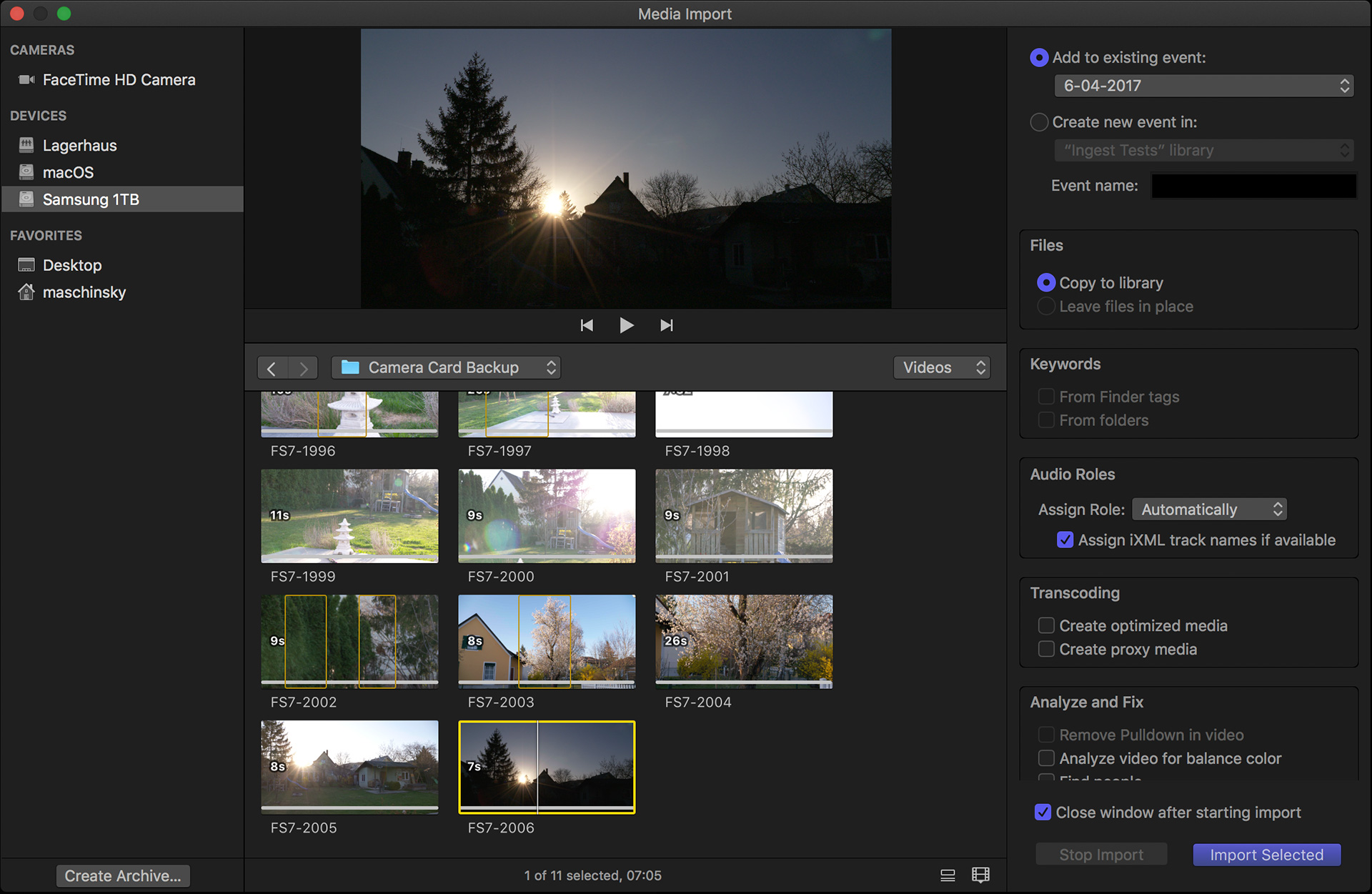 1920x1251 Importing Media Into Final Cut Pro X Tutorial