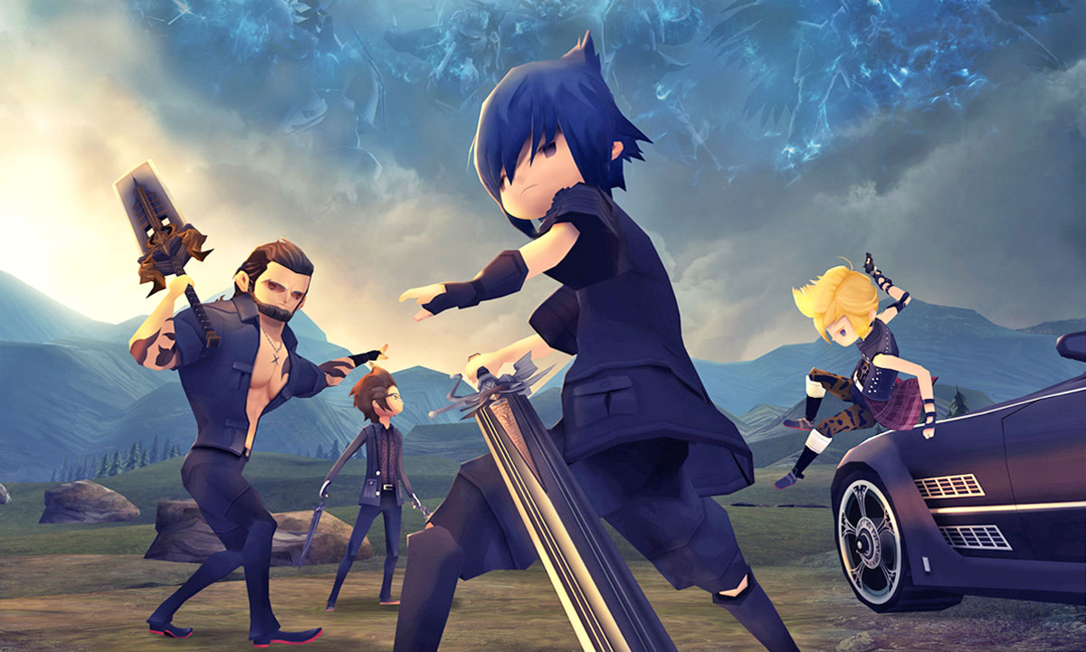 1200x721 Final Fantasy Xv Pocket Edition Hd Icon Surfaces On Official