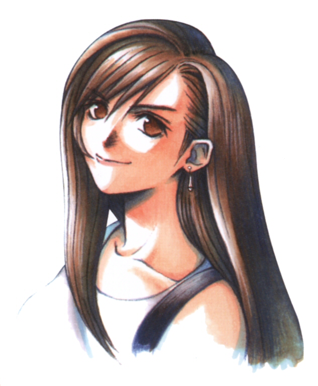 632x768 Final Fantasy Tifa Oder Aerith