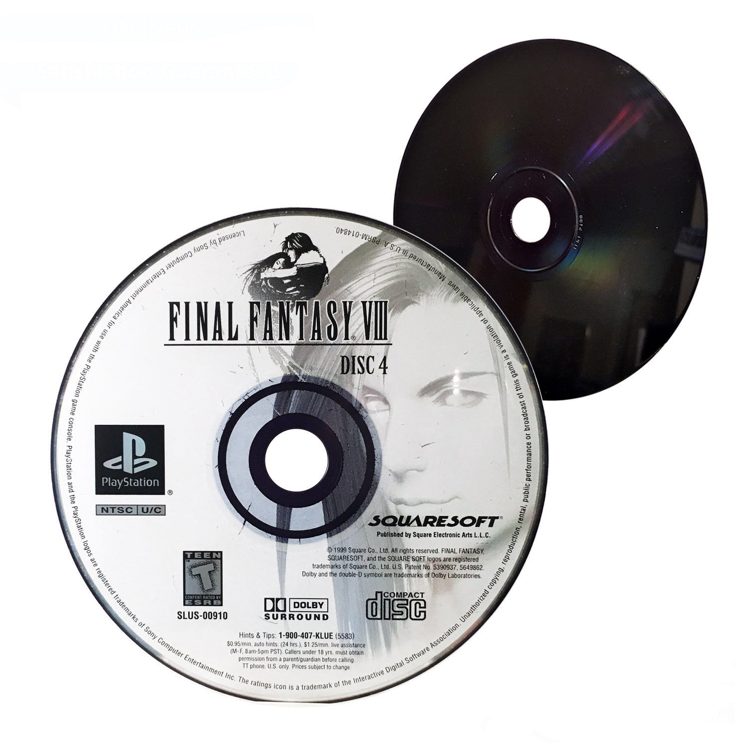 Nearly New Disc Only Final Fantasy Viii Sony Video Game 1500x1500 Nearly New Disc Only Final Fantasy Viii Sony Video Game