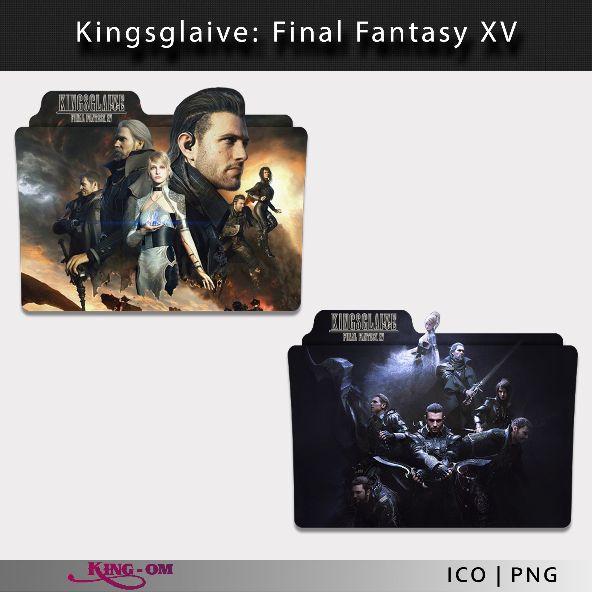 1980x1980 Kingsglaive Final Fantasy Xv Folder Icon