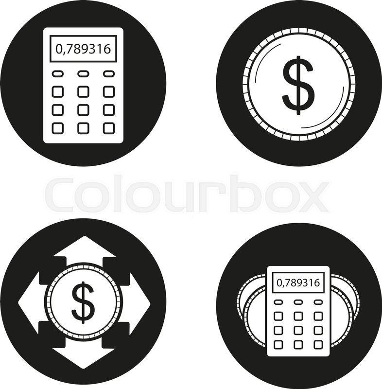 786x800 Banking And Financial Planning Icons Stock Vector Colourbox