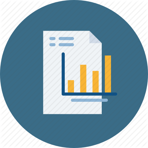 512x512 Analysis, Card, Financial, Report, Reporting, Valuation Icon