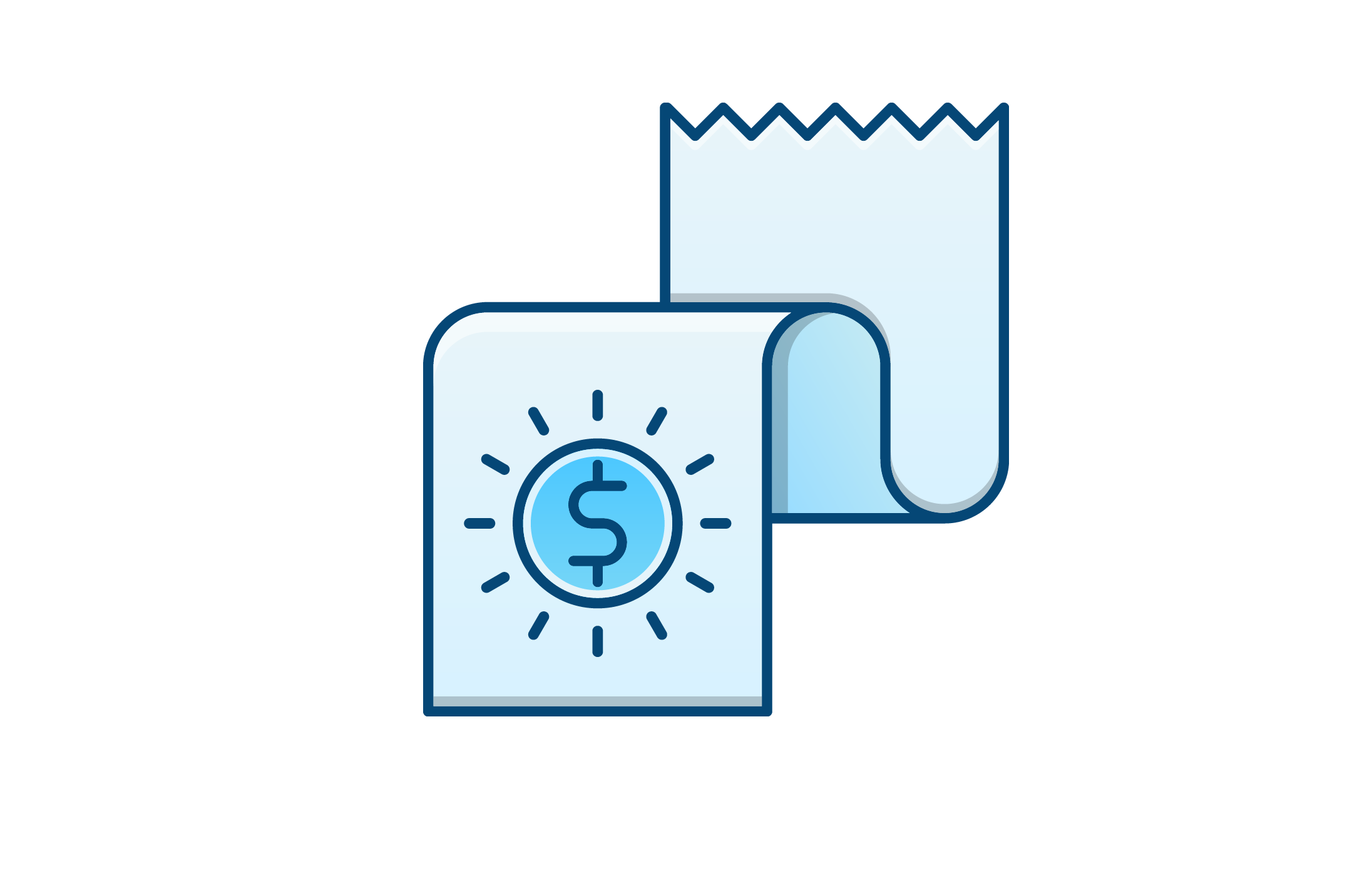2160x1432 Financial Report Icon Graphic