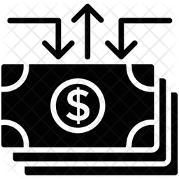 256x256 Financing Icon Of Glyph Style