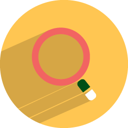 256x256 Find Icon Flat Finance Iconset Graphicloads