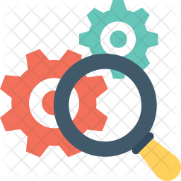 256x256 Find Management Icon Of Flat Style