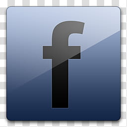 256x256 Glossy Standard Facebook Icon Transparent Background Png Clipart