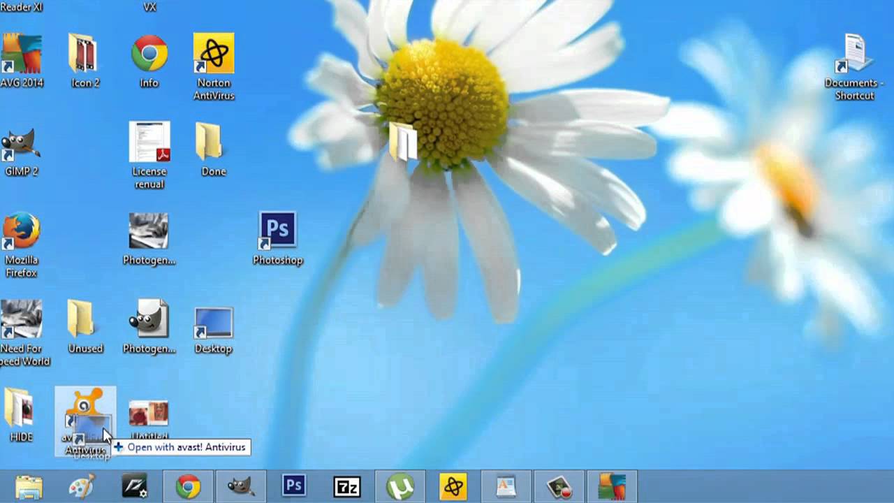 1280x720 How To Get My Desktop Icon Back On My Taskbar Computer Icons