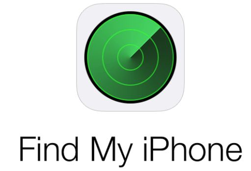 find my iphone icon red