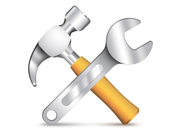 600x450 Settings Icon, Hammer And Wrench My Free Photoshop World