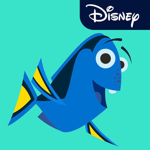 512x512 Disney Stickers Finding Dory