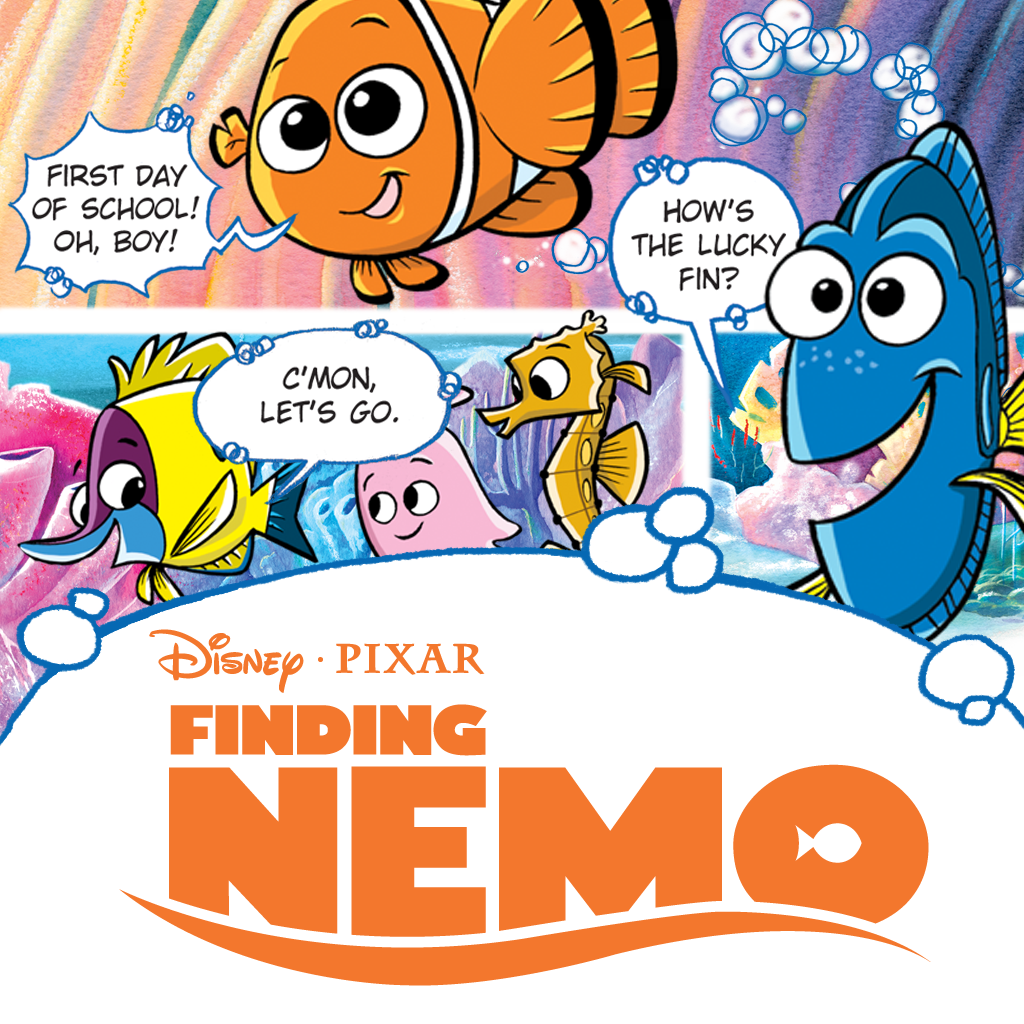 1024x1024 Finding Nemo Interactive Comic
