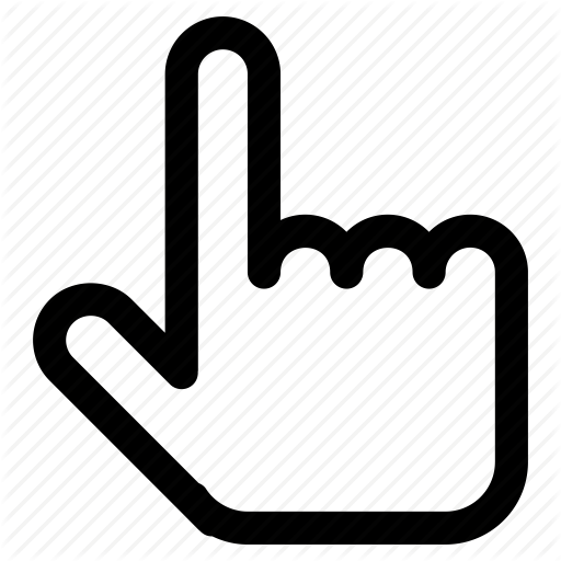 512x512 Five Fingers, Hand Gesture, Hand Sign, Index Finger, Pointing