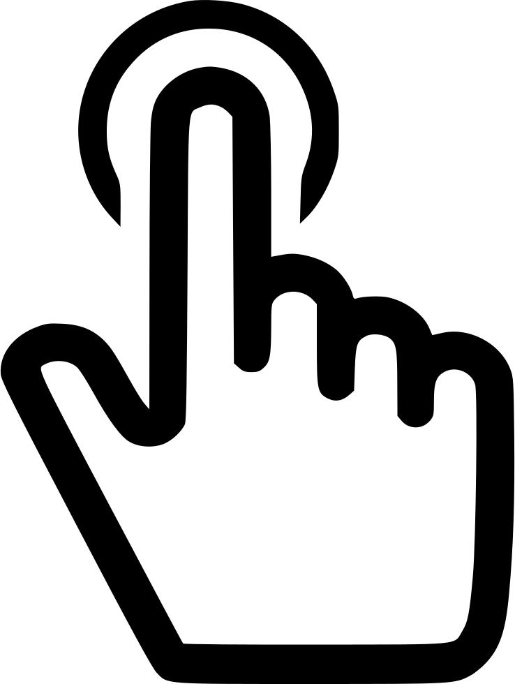 Finger Icon at Vectorified.com | Collection of Finger Icon free for ...