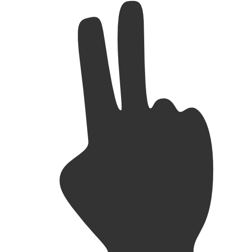 512x512 Shape Finger Icon