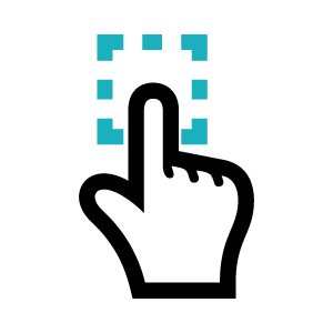 300x300 Click, Finger, One Icon Png