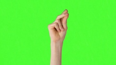 240x135 Hand Finger Snap Stock Footage Royalty Free Videos