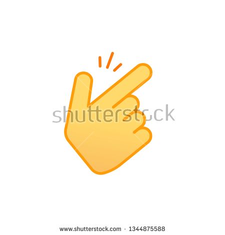 450x470 Stock Photo Snap Fingers Icon, Line Outline Art Snapping Thumbs