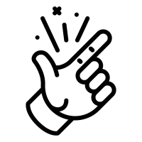 200x200 Finger Snap Icon Images In Collection