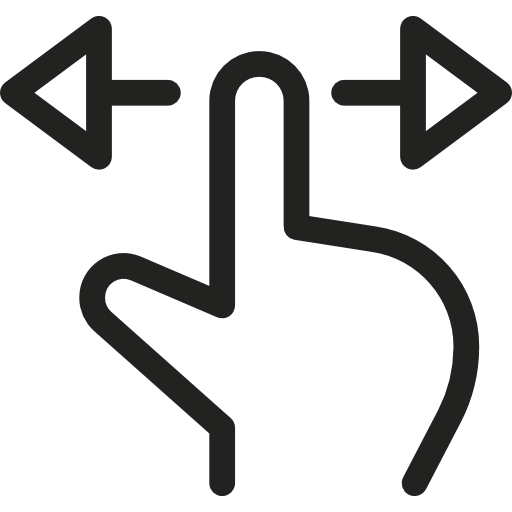 512x512 Finger Swipe Icons Free Download