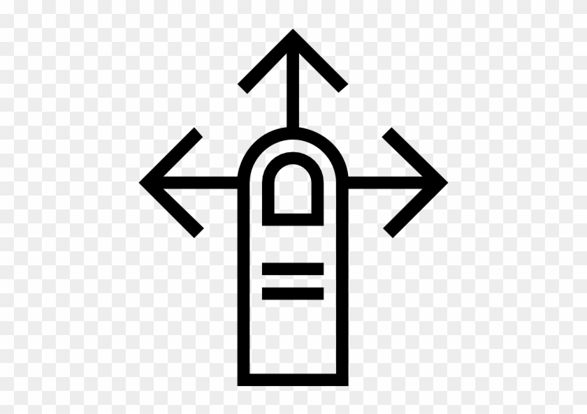 840x593 One Finger Swipe Free Icon