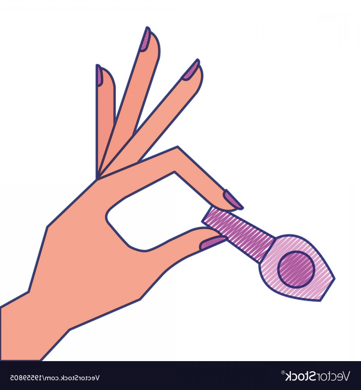 1200x1296 Vector Hands With Nails Soidergi
