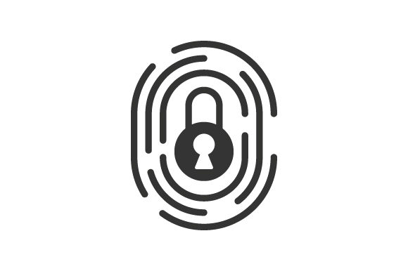 580x386 Fingerprint Icon Graphic