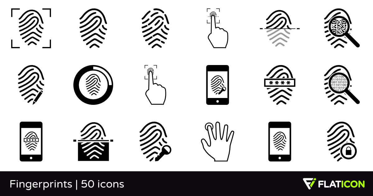 1200x630 Fingerprints Free Icons