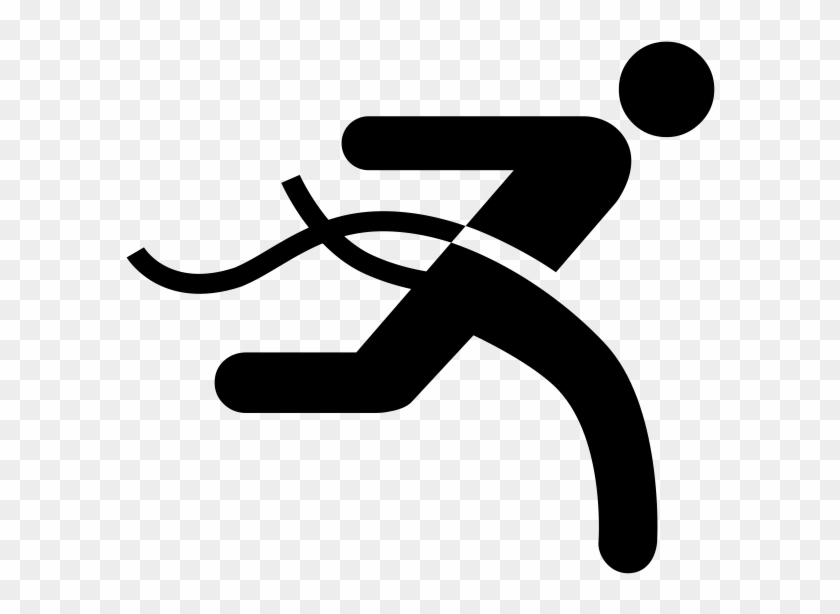 840x614 Running Finish Line Icon, Hd Png Download