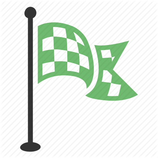 512x512 Finish, Flag Icon