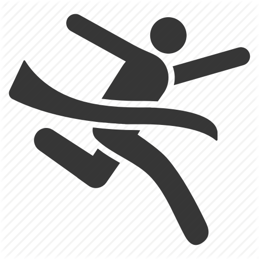 Finish Line, Race, Ribbon, Runner, Success, Winner Icon 512x512 Finish Line, Race, Ribbon, Runner, Success, Winner Icon
