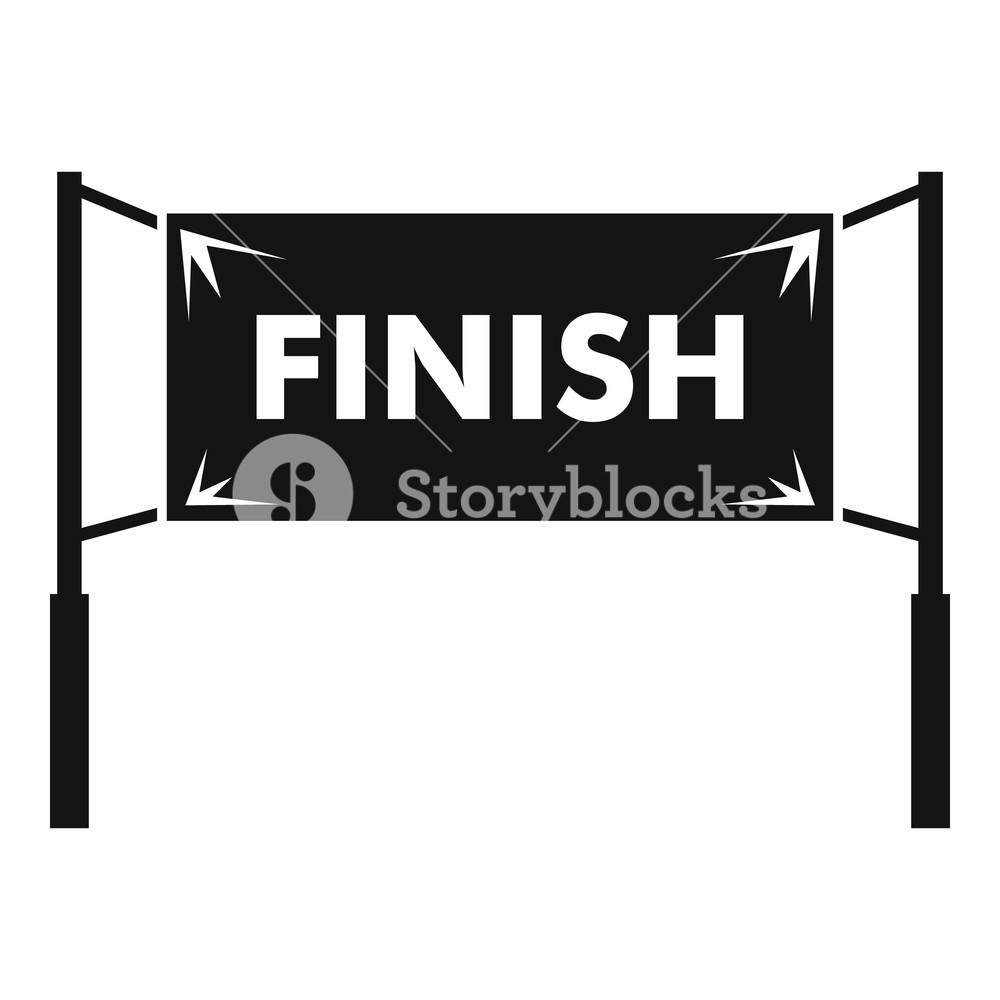 Finish Line Gates Icon Simple Illustration Of Finish Line Gates 1000x1000 Finish Line Gates Icon Simple Illustration Of Finish Line Gates