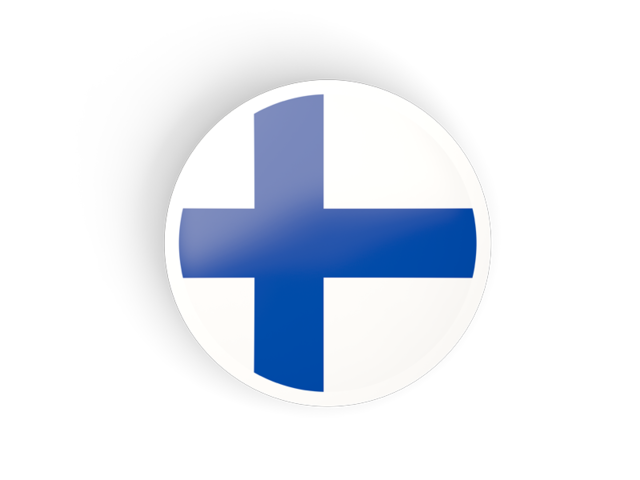 640x480 Round Concave Icon Illustration Of Flag Of Finland