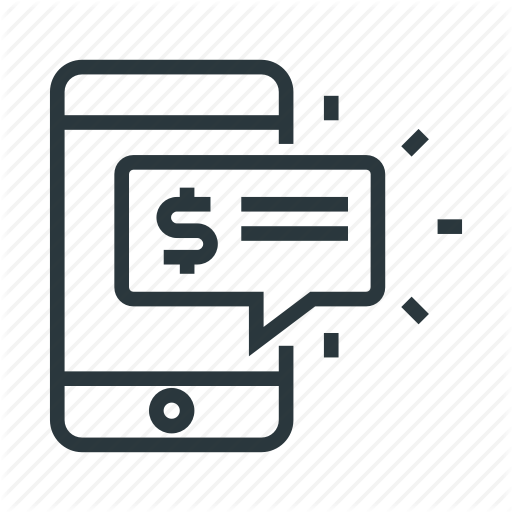 512x512 Alerts, App, Fintech, Mobile, Money Icon