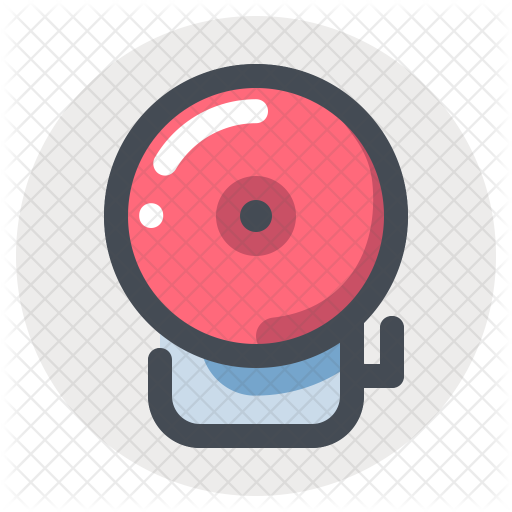512x512 Fire Alarm Icon Of Colored Outline Style