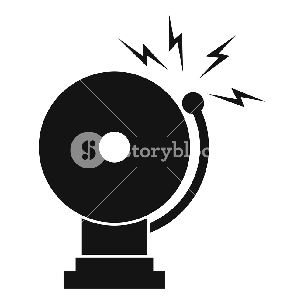 1000x1000 Fire Alarm Icon Simple Illustration Of Fire Alarm Vector Icon