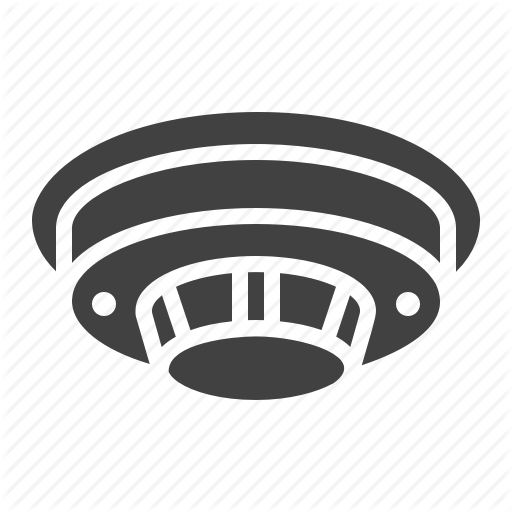 512x512 Alarm, Detector, Fire, Smoke Icon